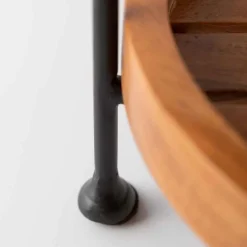 Two-Tiered Acacia Wood Server