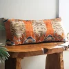 Velvet Tibetan Tiger Lumbar Pillow