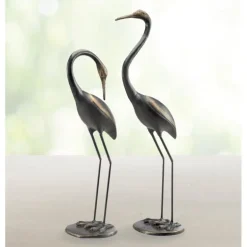 Watchful Waders Garden Cranes, Set of 2