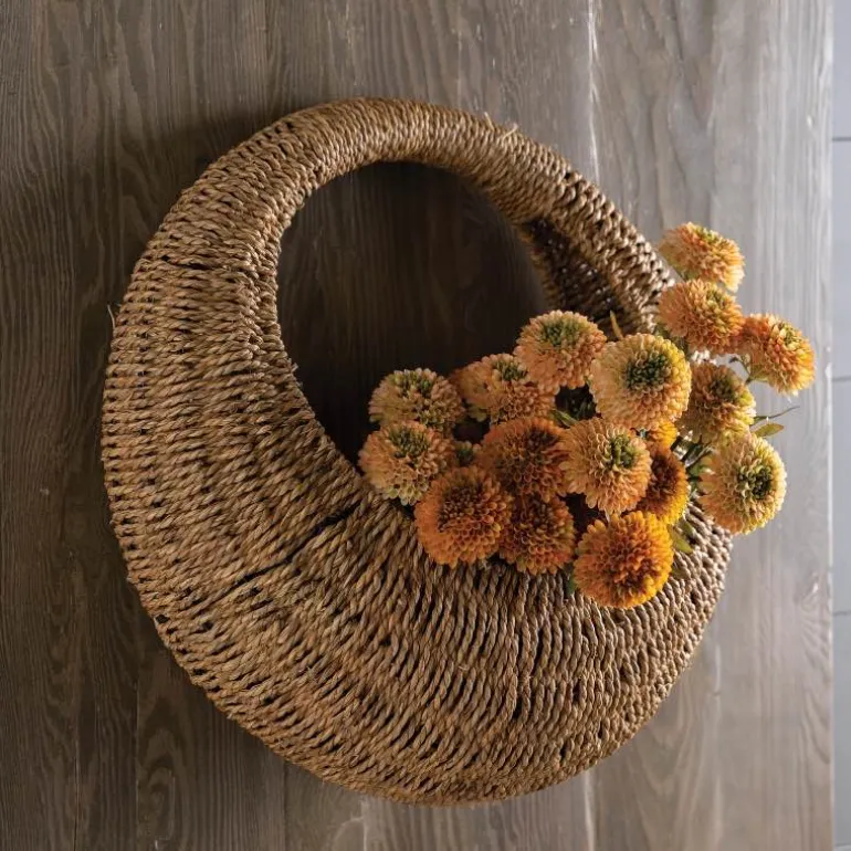 Woven Vine Wall Basket