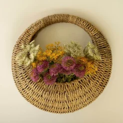 Woven Vine Wall Basket