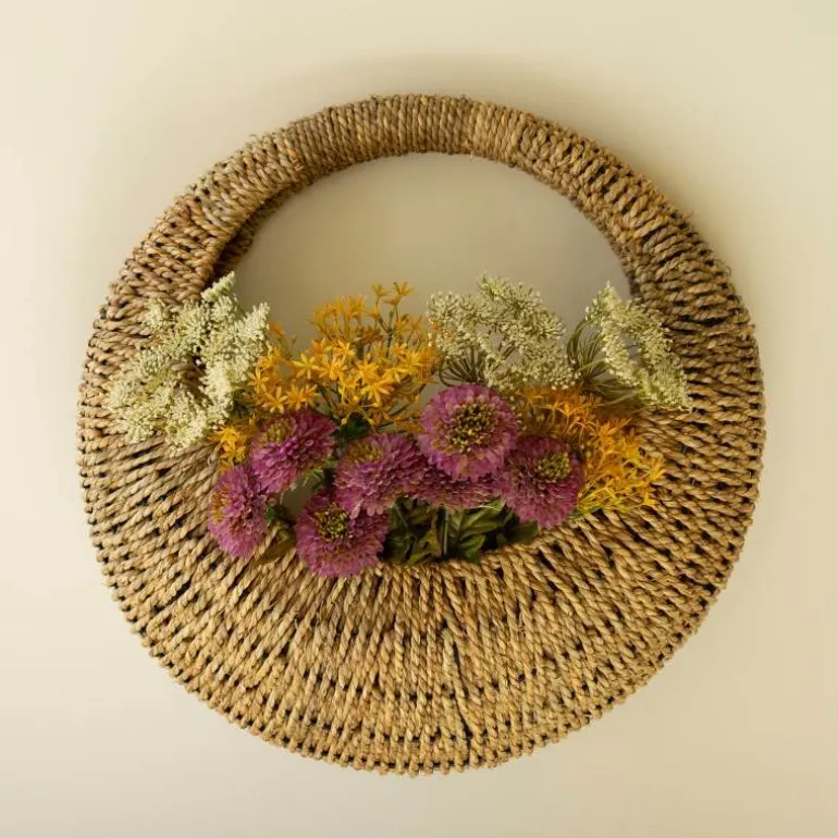 Woven Vine Wall Basket