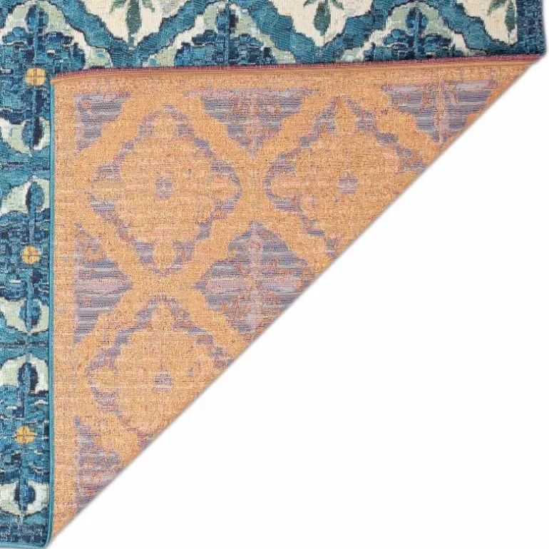 5' x 8' Madrid Indoor/Outdoor Rug (blue)