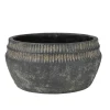 Yara Low Cement Planter, Large